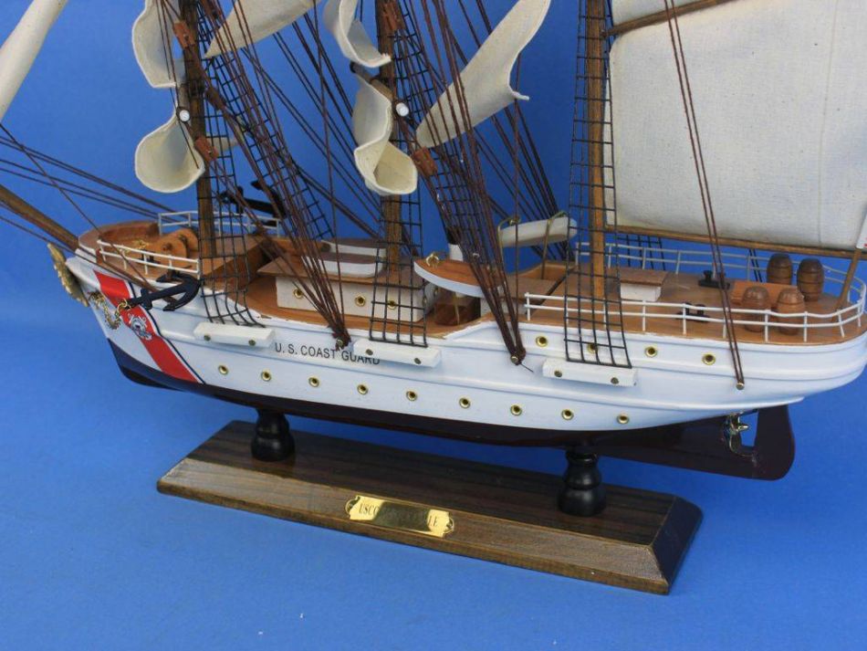 Hand Made U.S. CG Eagle Model Ship 24"