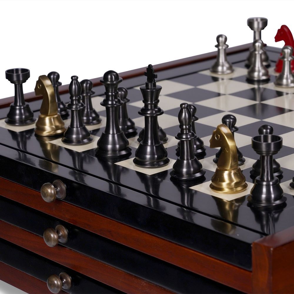 Metal Chess Set