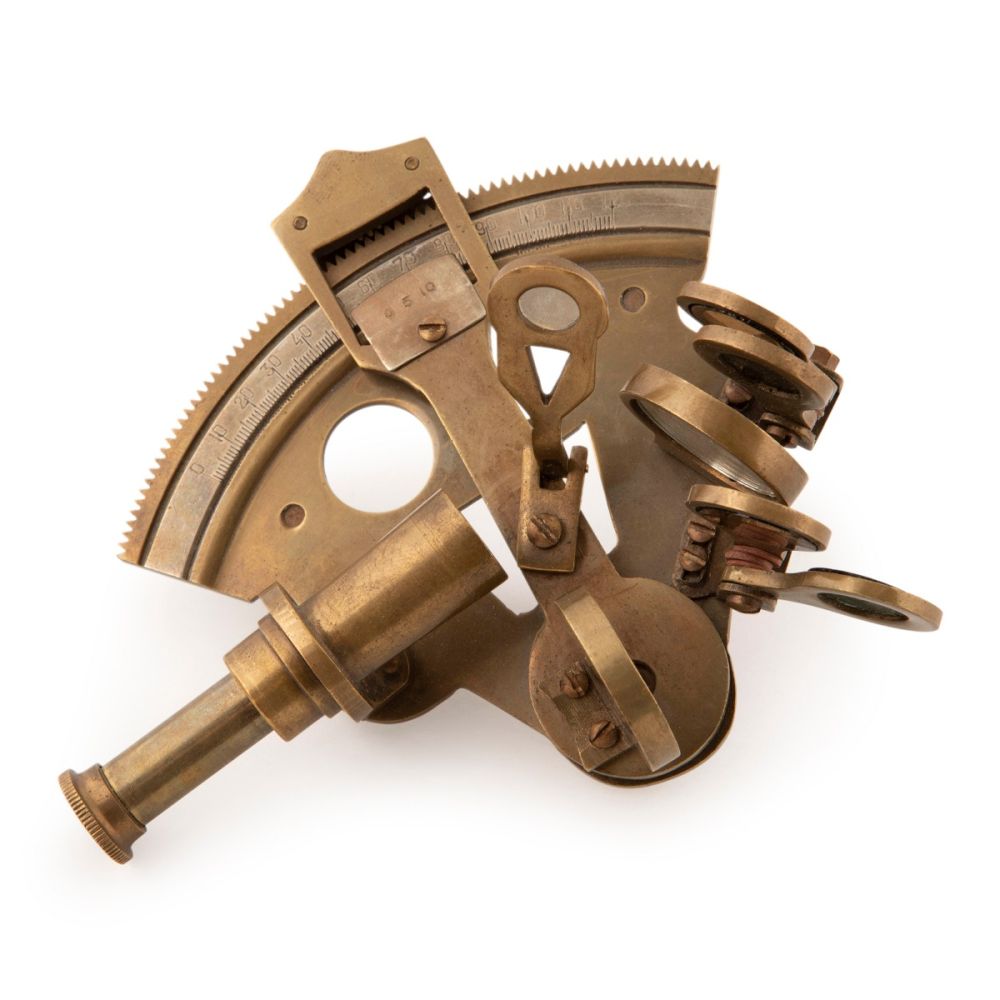 Authentic Models Bronze Pocket Sextant KA030