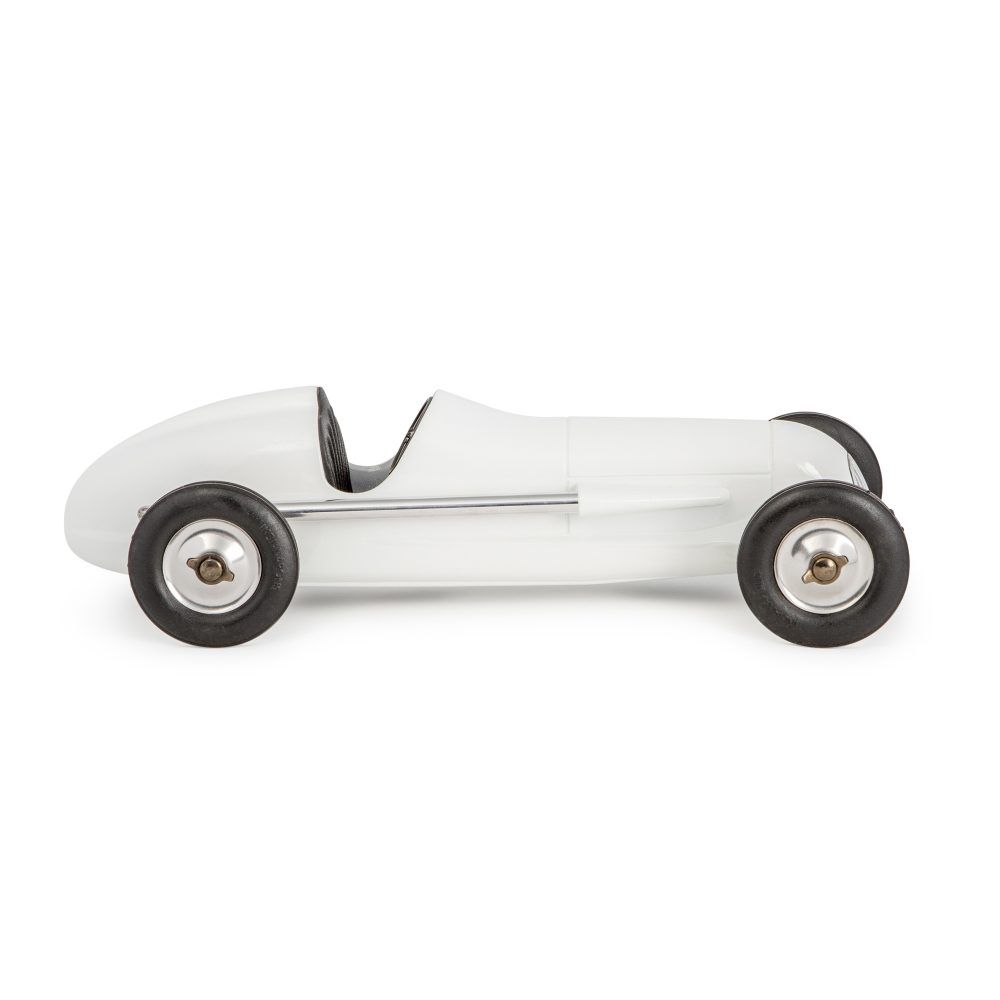 White & Black Indianapolis Spindizzie Model Car