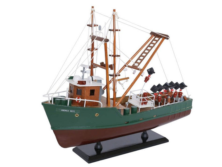 The Perfect Storm "Andrea Gail" Wooden Boat Model 16"