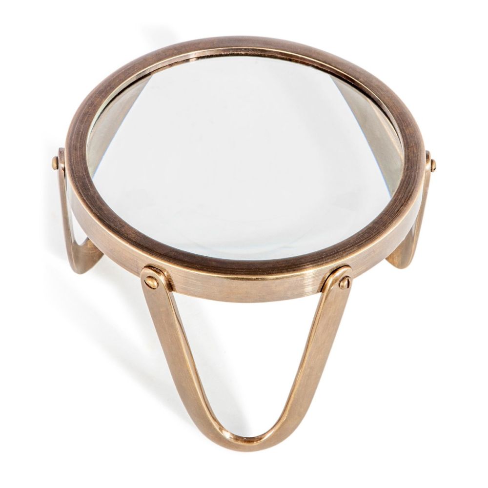 Desk Magnifier 5", Brass