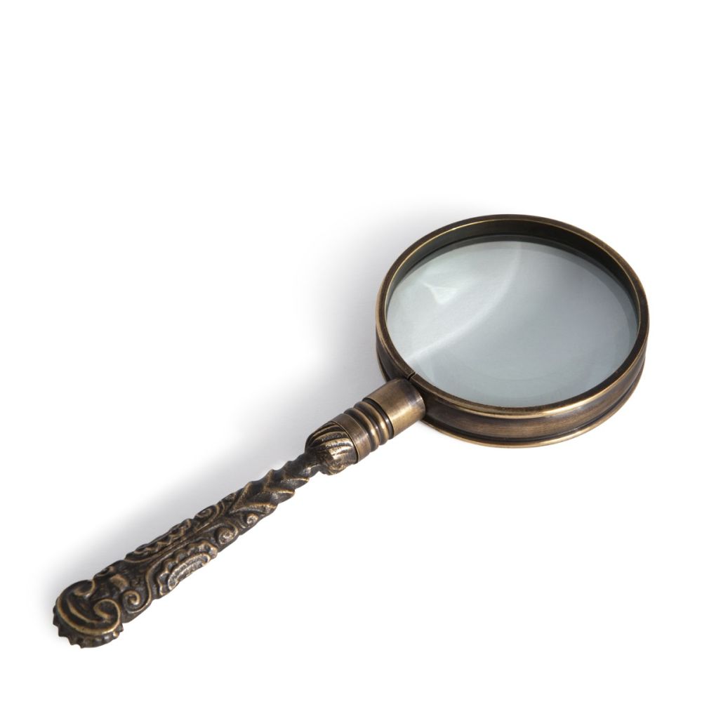 Rococo Magnifier, Bronze