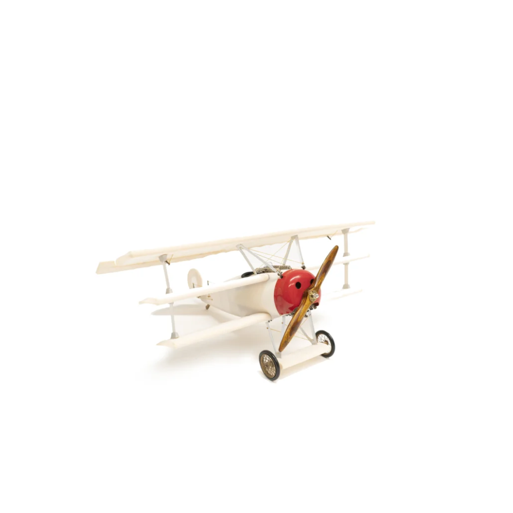 Red Baron Triplane Model, Transparent