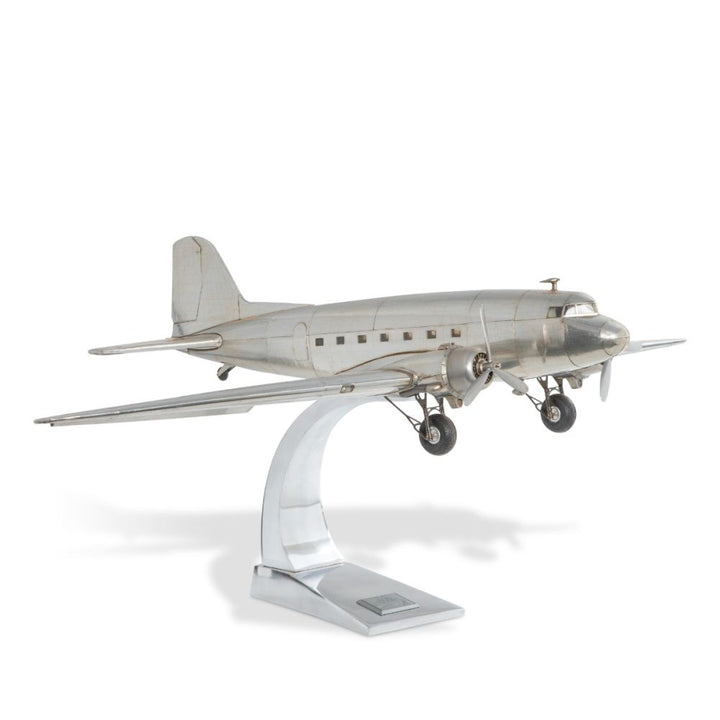 Authentic Models Aluminum Dakota DC-3 "Workhorse Of The Skies" Model Plane AP455