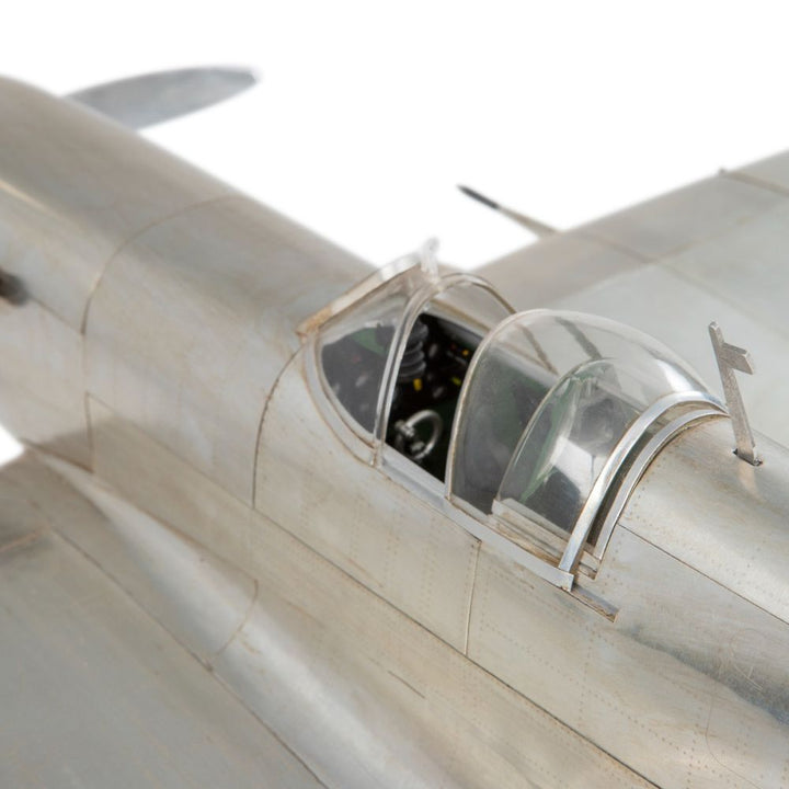 Large Aluminum 1936 Spitfire Model Airplane