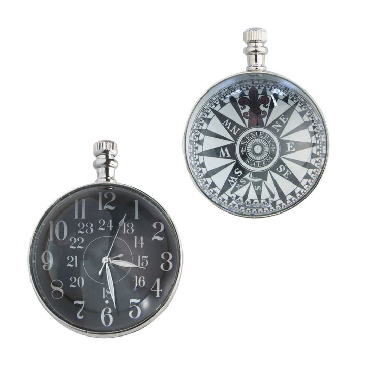 Eye Of Time Clock, Nickel